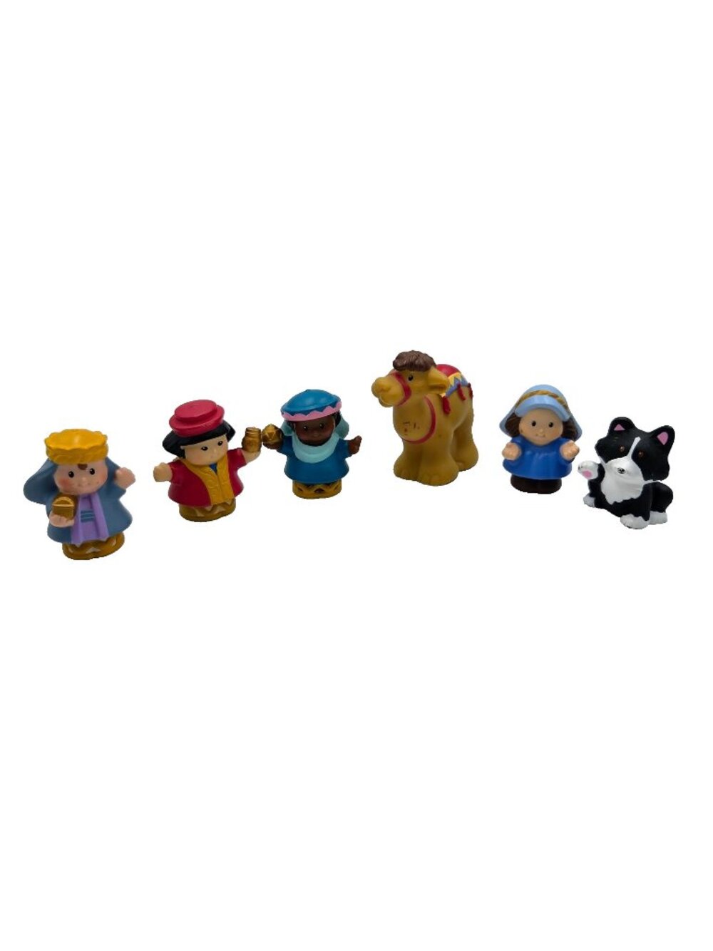 Fisher Price Little People Nativity Replacements Wise Men Camel Mary Dog 2008